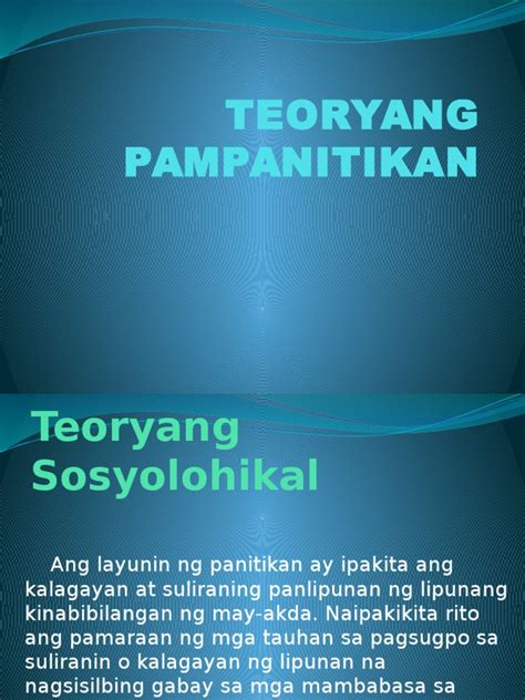 Halimbawa Ng <b>Teoryang Sosyolohikal</b> Essays: 24/7 Customer support. . Teoryang sosyolohikal
